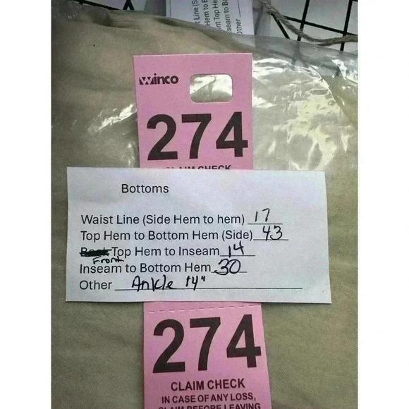 NEW Boston Proper Women’s Large Wide Leg Flowy High Rise Beige Ankle Pants NWT - Picture 11 of 11